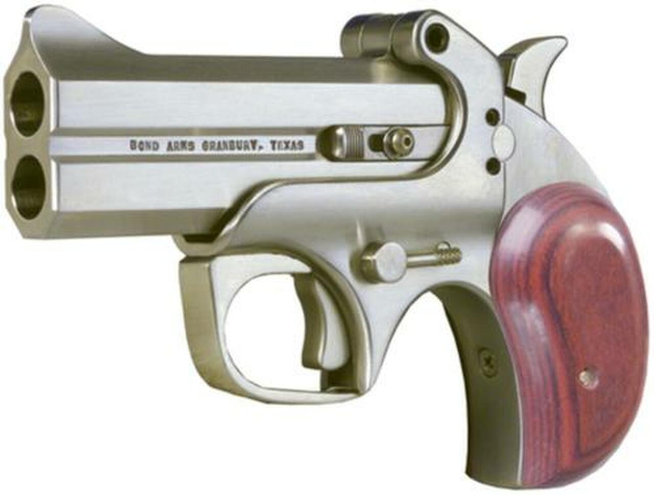 Image of Bond Arms Century 2000 410/45LC 3.5" 2rd Lam Rosewood Grip Satin SS