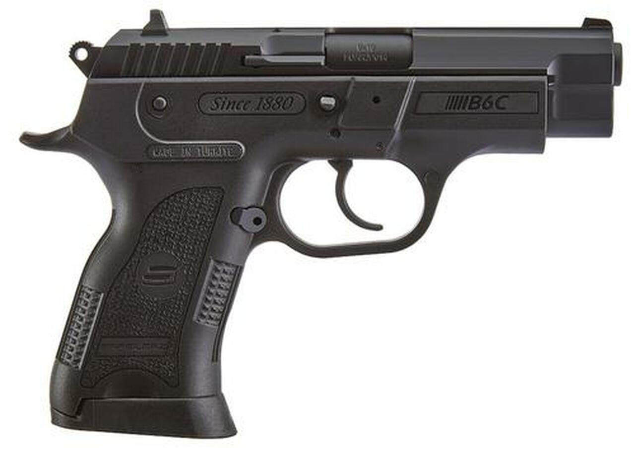 Image of SAR USA B6C Compact 9mm, 3.8" Barrel, 13rd, 3-dot Sights, Black