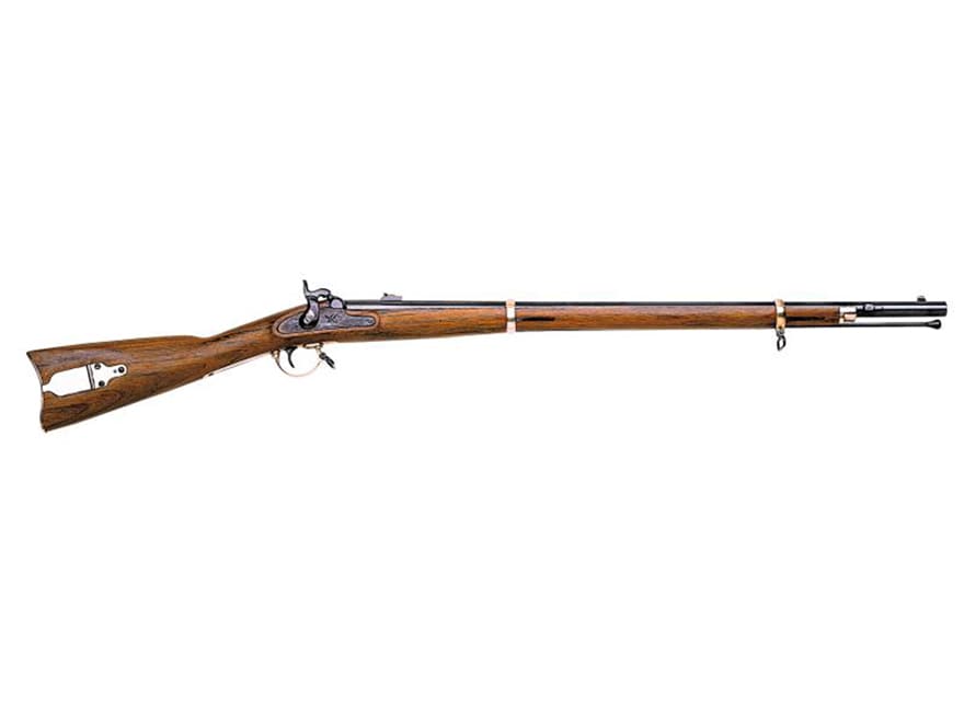 Image of Traditions 1863 Zouave Musket Muzzleloading Rifle 58 Caliber Percussion Rifled 33" Barrel Hardwood Stock