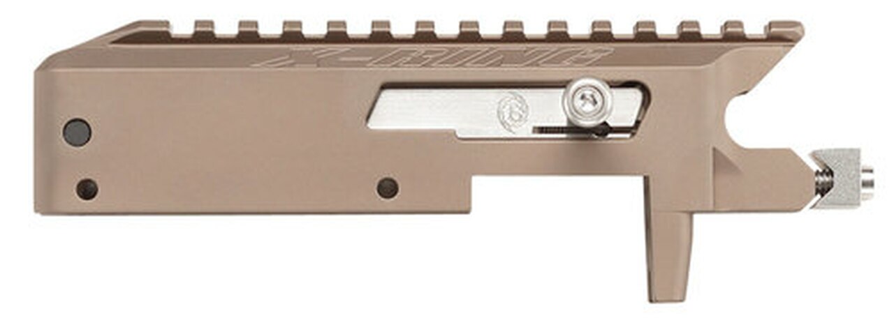 Image of Tactical Solutions WRQS X-Ring Receiver 10/22 22 LR, Aluminum, Quick Sand