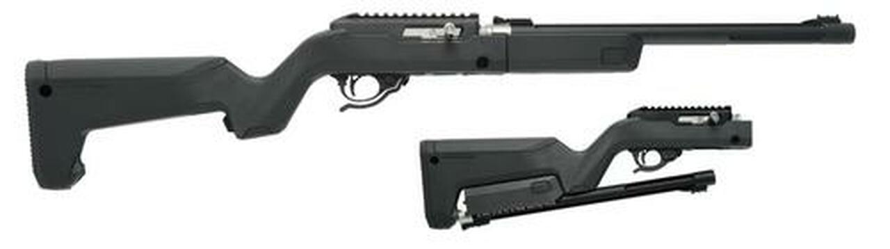 Image of Tactical Solutions X-Ring Takedown, 22LR, 16" Barrel, 10rd Mag, Black MagPul Backpacker Stock
