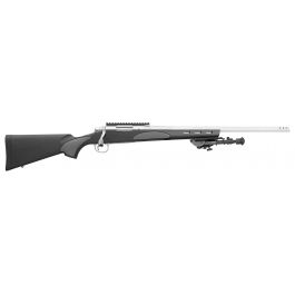 Image of Remington 700 VTR SS (Stainless Steel) 223 Rem 5 Round Bolt Action Rifle, Fixed Hogue Overmolded Grip Panels - 84356