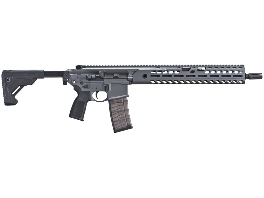 Image of Sig Sauer MCX Virtus Patrol Rifle 16" Barrel 30-Round Folding Collapsible Polymer Gray