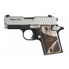 Image of Sig Sauer P938 9mm Blackwood Two-Tone Pistol 938-9-BG-AMBI