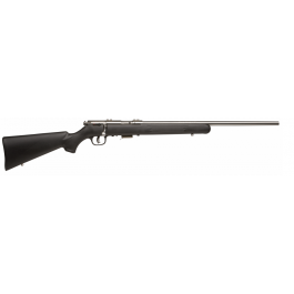 Image of Savage 93R17 FSSNS .17 HMR Stainless Barrel Black Synthetic Stock Rifle 96712