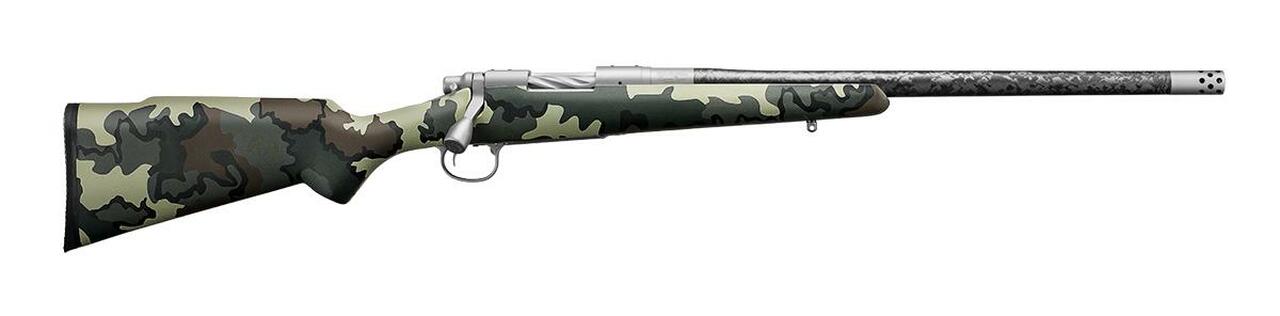 Image of Remington The Ultimate Sheep Rifle 6.5 Creedmoor 20" Carbon Barrel, Brake, KUIU Camo, Custom Shop