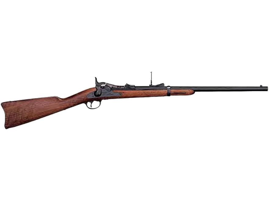 Image of Pedersoli Springfield Trapdoor Rifle 45-70 Govermnet 22" Barrel Blue and Walnut