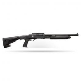 Image of Savage Arms Stevens 320 Field Grade 20 Gauge Pump-Action Shotgun, Matte Black - 22436