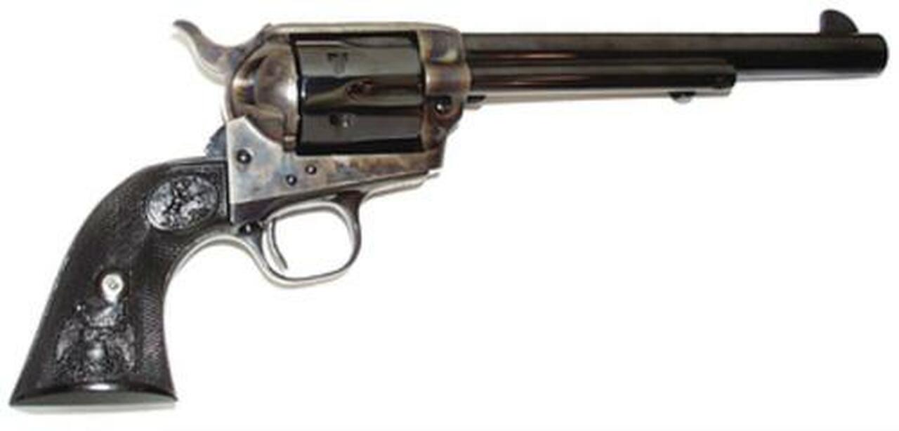 Image of Colt Single Action Army Peacemaker Single 357 Mag, 7.5", Black Composite Grips, 6rd