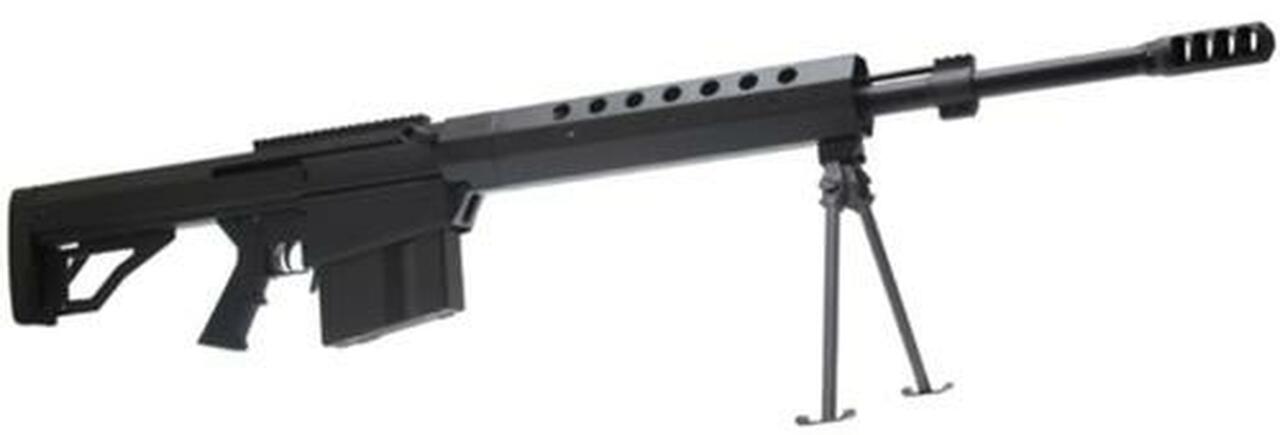 Image of Serbu BFG-50A 50BMG Semi-Auto Rifle with Bipod and Scope Rail, 10 Rd Mag, Hard Case