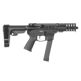 Image of CMMG Banshee 300 9mm 5" SBA3 Pistol, Graphite Black - 99A172F-GB