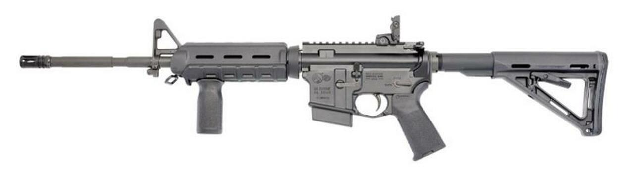 Image of Colt M4 Carbine AR-15 5.56 16" Barrel Magpul Moe Slim Line, Bullet Button CA Legal