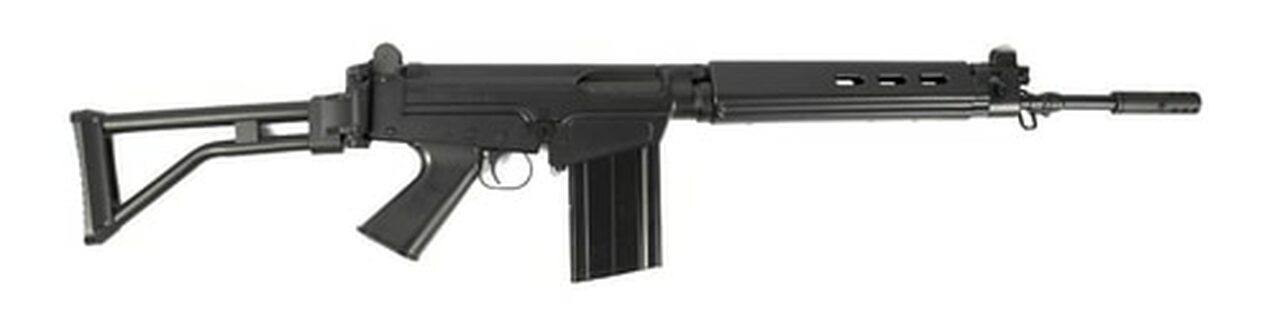 Image of DS Arms, SA 58 Para Congo 308 Win 18" Barrel, Black, Folding Adjustable Sights, 20Rd, Type 1 Receiver