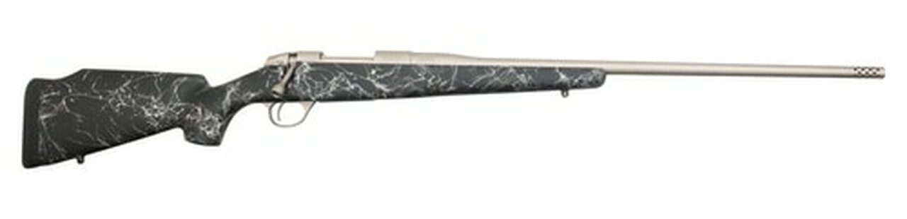 Image of Fierce Fury, 6.5 Creedmoor, Titanium Barrel Finish, 24", SS E-Brake, Black Stock, Gray Web