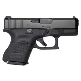 Image of Glock 26 Gen 5 9mm Pistol, Black with Ameriglo Night Sights - UA2650301AB