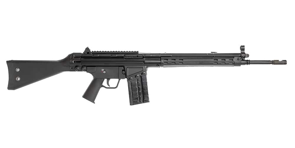 Image of Century C308 Semi-Auto Rifle, 1x 5rd and 2x 0rd Mags