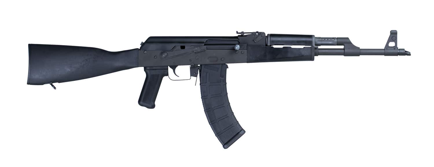 Image of Century Arms, VSKA, AK47 7.62X39, 16.25" Chrome Moly Barrel, Matte Blued Finish, Polymer Stock, 30Rd Mag