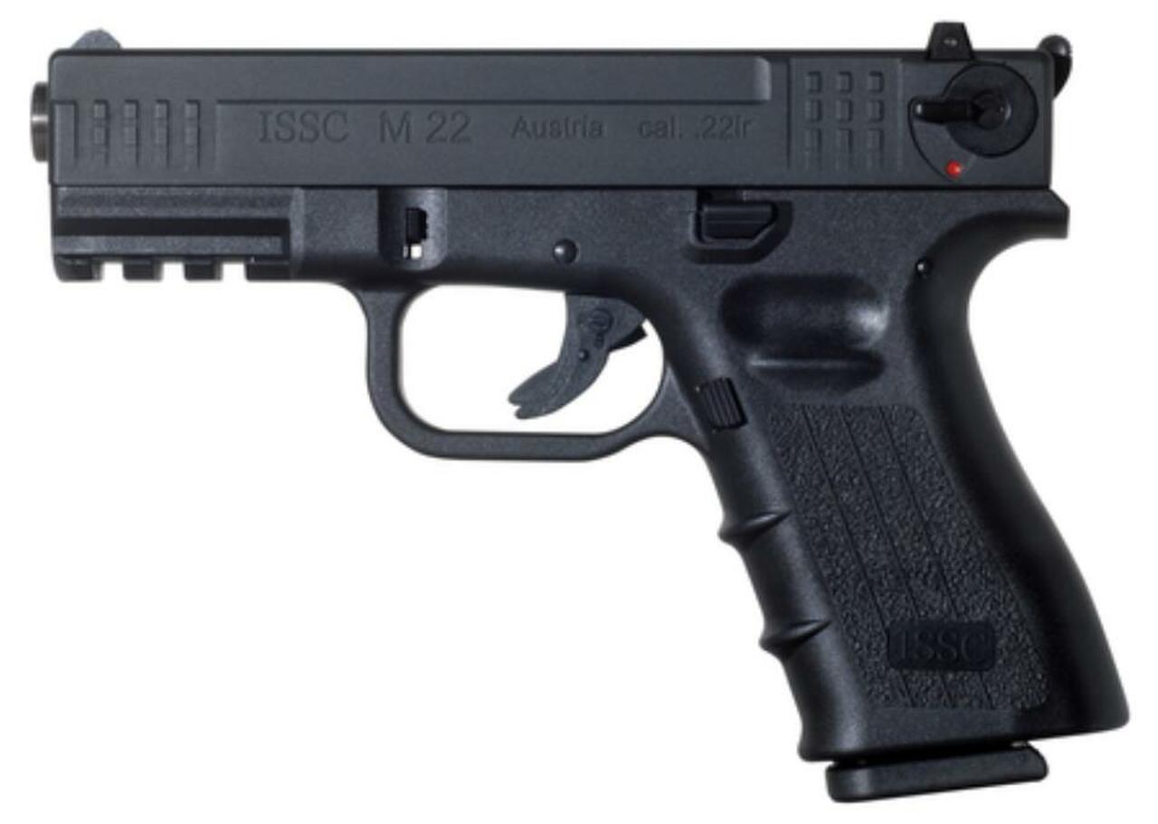 Image of ISSC Austrian M22 (Glock Type) Pistol 22LR, 4", 1x10rd Mag, Black