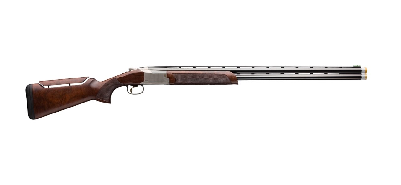 Image of Browning Citori 725 Sporting 12 Ga 32" 2 3" Silver Nitride Gloss Oil Black Walnut Fixed Adjustable Comb Stock Right Hand (Non-Ported)