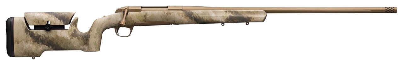 Image of Browning X-Bolt Hells Canyon Max Long Range 6.5 Creedmoor 26" A-TACS AU Camo Fixed Max Adjustable Comb Stock Burnt Bronze Cerakote