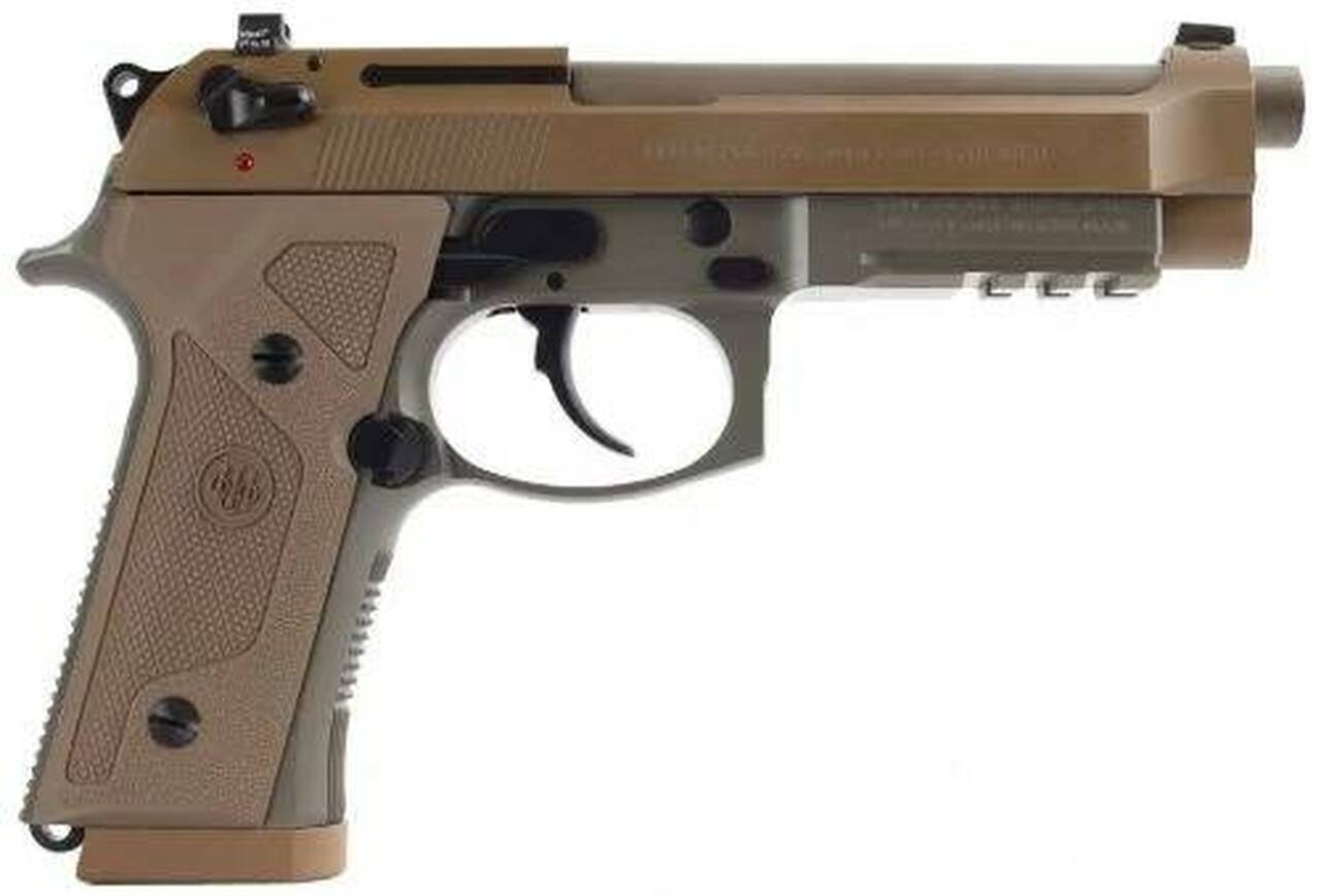 Image of Beretta M9A3 9mm Flat Dark Earth 5" 17 Round Safety / Decocker