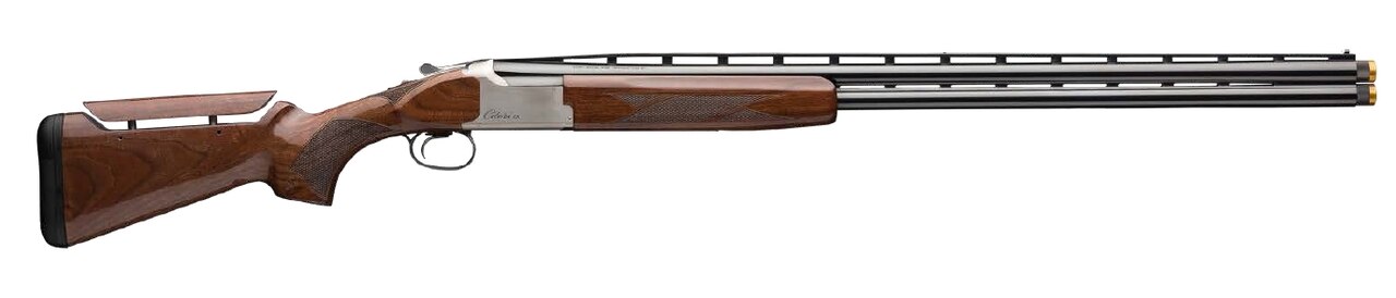 Image of Browning Citori CX White 12 Ga, 28" Barrel, 3", Silver Nitride, Fixed Adjustable Comb Stock, Gloss American Walnut