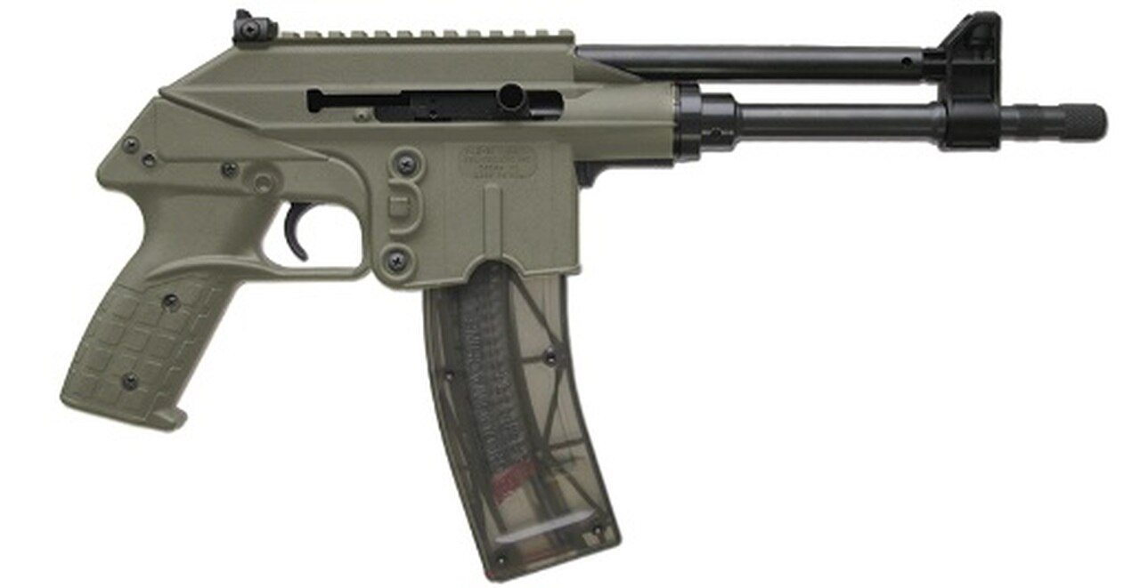 Image of Keltec PLR-22 22LR 10.1" Barrel Green Frame/Grip 26rd Mag