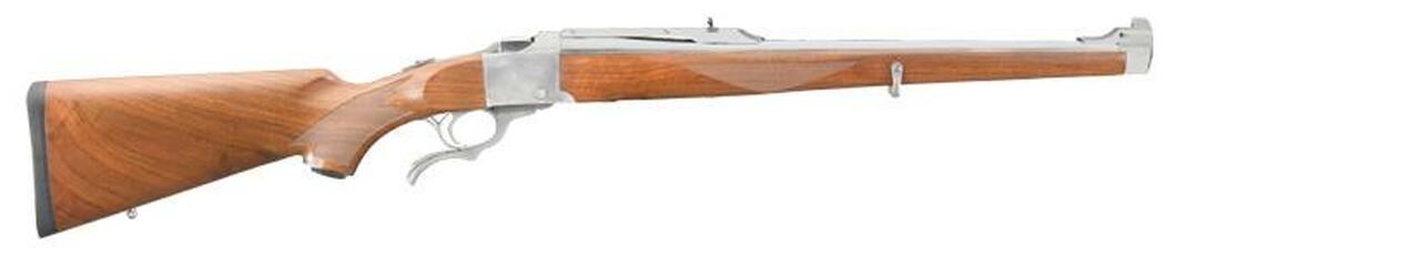 Image of Ruger K1 International 308 Win, 20" Barrel, SS Finish, Full Wood Stock, 1rd