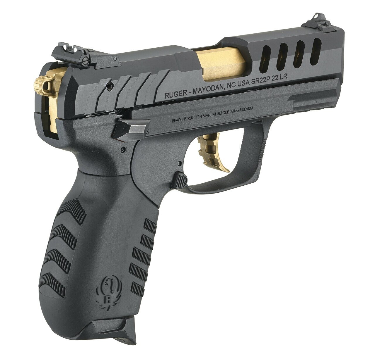 Image of Ruger SR22 .22LR Gold 10 Round TALO