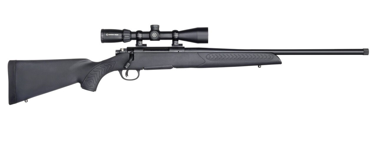 Image of Thompson Center Compass II 30-06 Springfield, 21.62" Black Blued Right Hand Crimson Trace Scope, 5rd