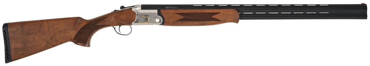 Image of TriStar Trinity 12 Ga, 28" Barrel, 3", Silver, Turkish Walnut, 5 Choke Tubes, 2rd