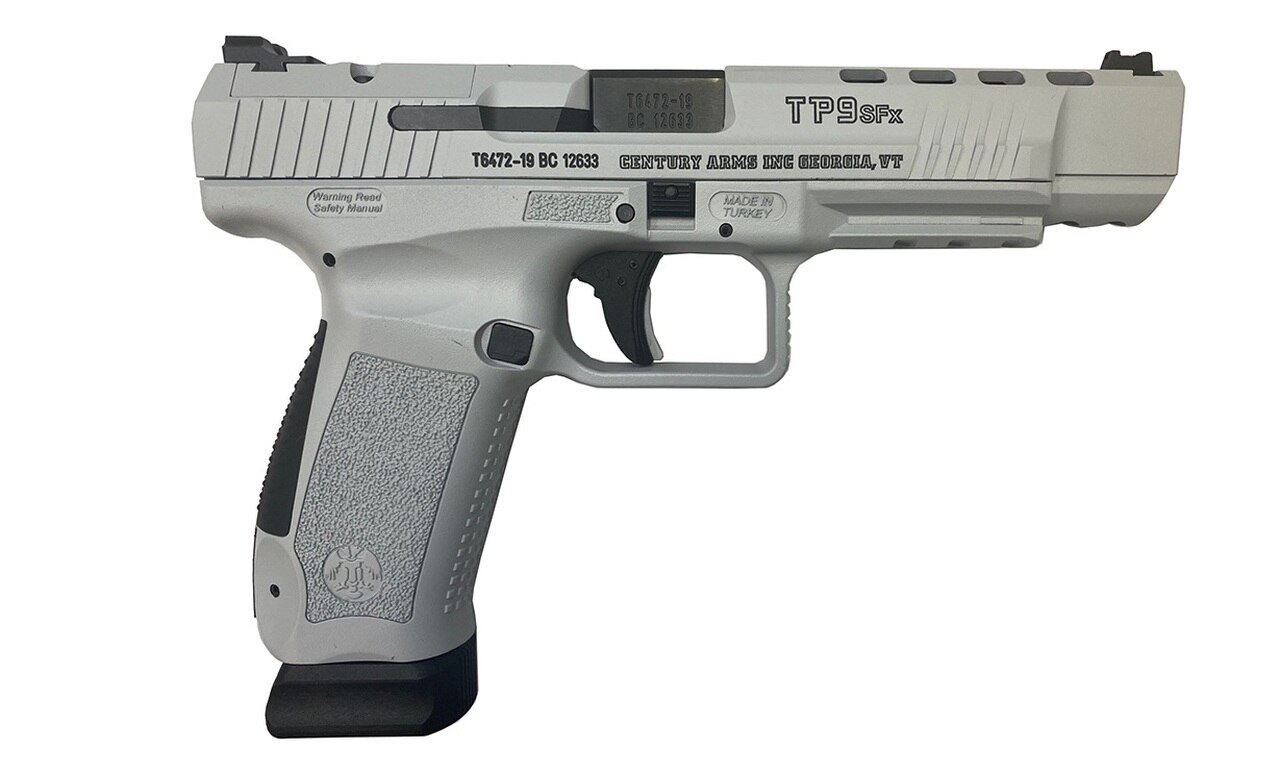 Image of Canik TP9SFx 9mm, 5.2" Match Barrel, White Out Finish, 2x20rd Magazines