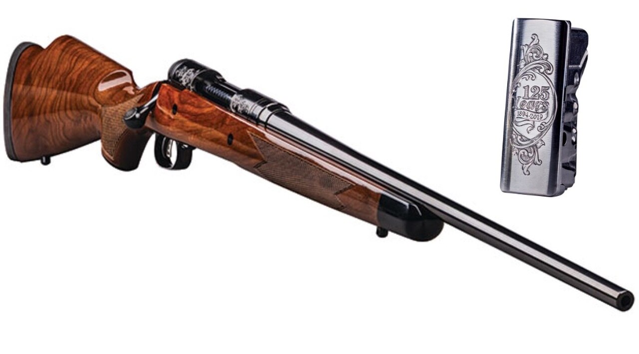 Image of Savage 110 125th Anniversary 308 22" Barrel, AccuTrigger, Black Walnut Monte Carlo Stock, Limited to 1894 Rifles Made