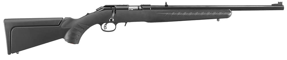 Image of Ruger American Compact Rimfire Rifle 22LR 18", Satin Blue Finish