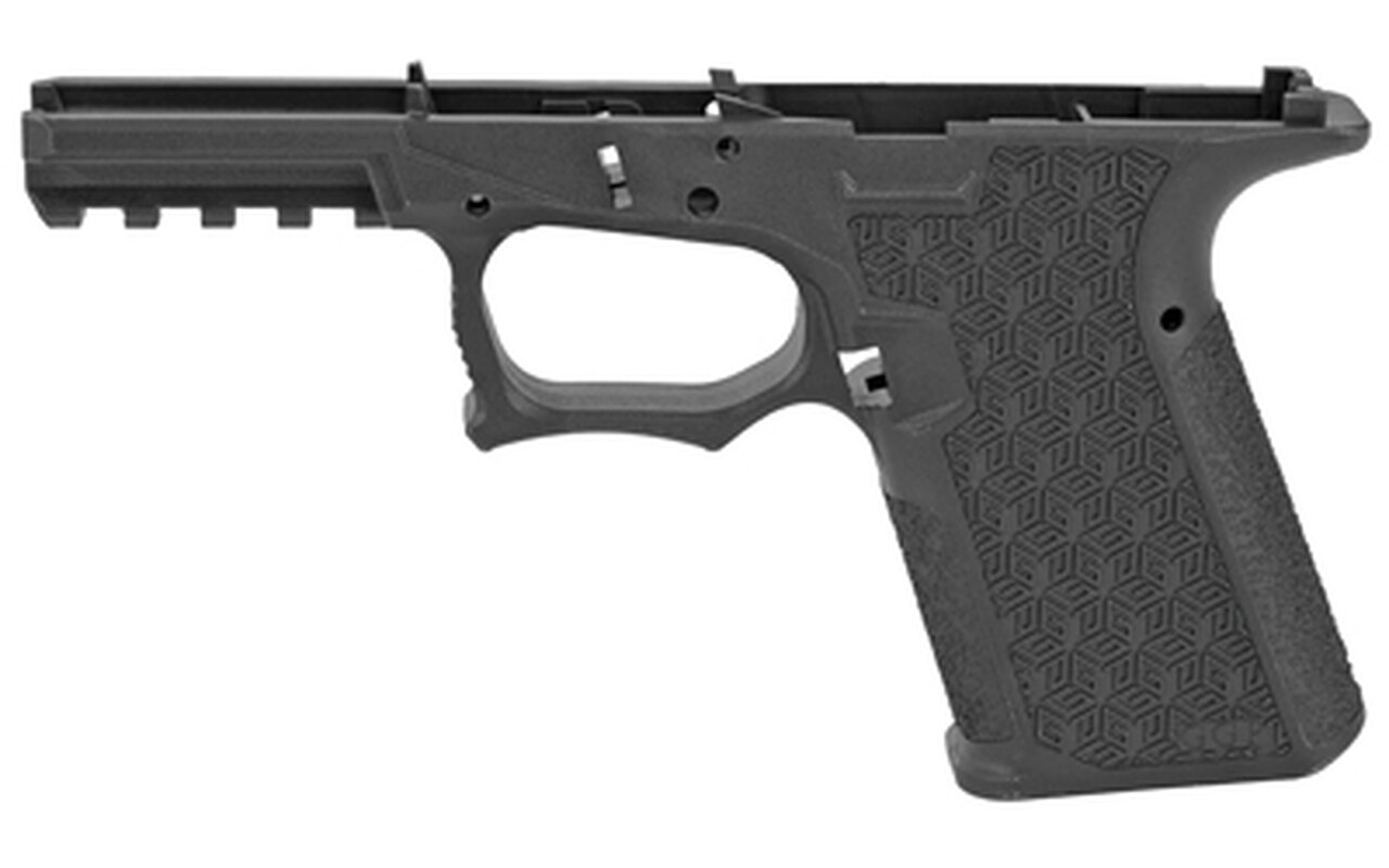 Image of Grey Ghost Precision Stripped Polymer Pistol Frame, Compact Size, Black