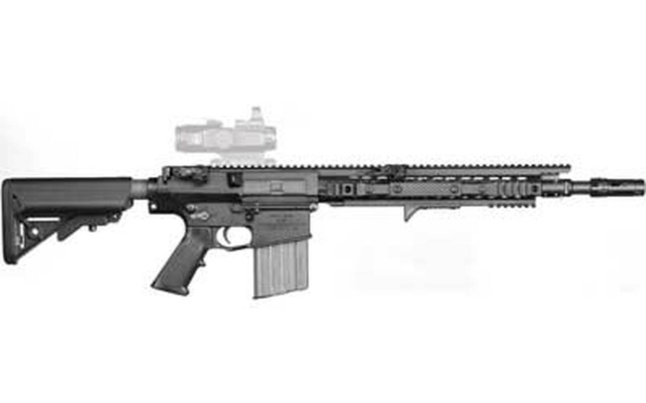 Image of Knights SR-25 Enhanced Combat Carbine with 16" Dimpled Barrel