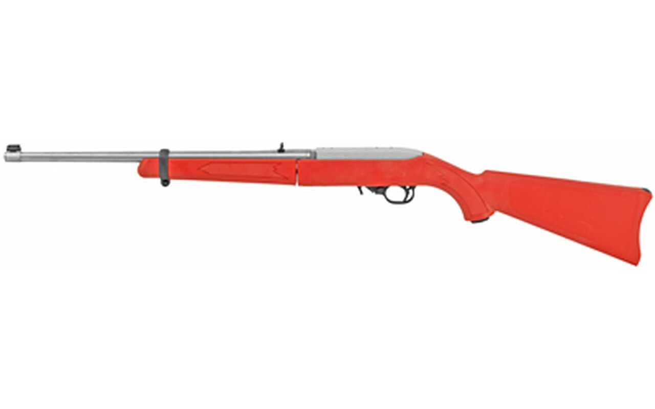 Image of Ruger 10/22 Takedown .22LR, 18.5" Barrel, Red/SS, 25rd