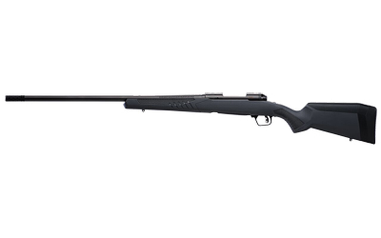 Image of Savage 110 Long Range Hunter 300 PRC 5+1 26" Matte Gray Fixed AccuStock w/AccuFit Stock Matte Black Right Hand