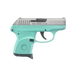 Image of Ruger LCP .380 ACP Pistol TALO Edition, Turquoise/Stainless Steel - 3745