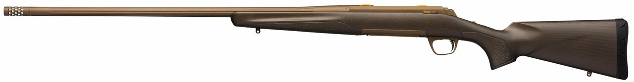 Image of Browning X-Bolt Pro Long Range 300 RUM, 26" Barrel, Burnt Bronze Cerakote, Fixed Textured Gripping Panels Stock, 3rd