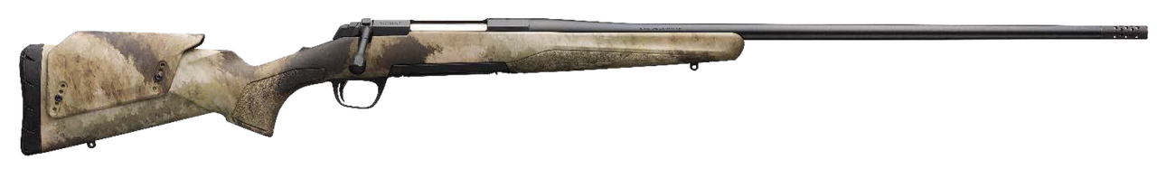 Image of Browning X-Bolt Western Hunter 300 PRC, 26" A-TACS AU Camo Fixed Adjustable Comb Stock Matte Blued Right Hand, 3 rd