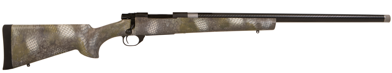 Image of Howa 1500, Bolt Action Rifle, 6.5 Creedmoor, 24" Threaded Barrel, Hogue Carbon Fiber Kratos Camo Stock, Manual Safety