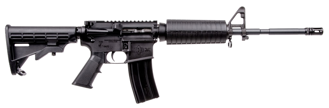 Image of Diamondback AR-15 DB-15SB 223/5.56 Flat Top M4, Basic Black, 30 Rnd Mag