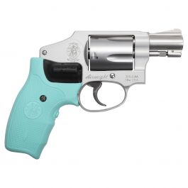 Image of Smith & Wesson 642 CT Airweight .38 Special +P Revolver, Robins Egg Blue - 12555