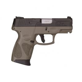 Image of Taurus G2C 9mm 3.2” Pistol, Black and OD Green - 1-G2C931-12O