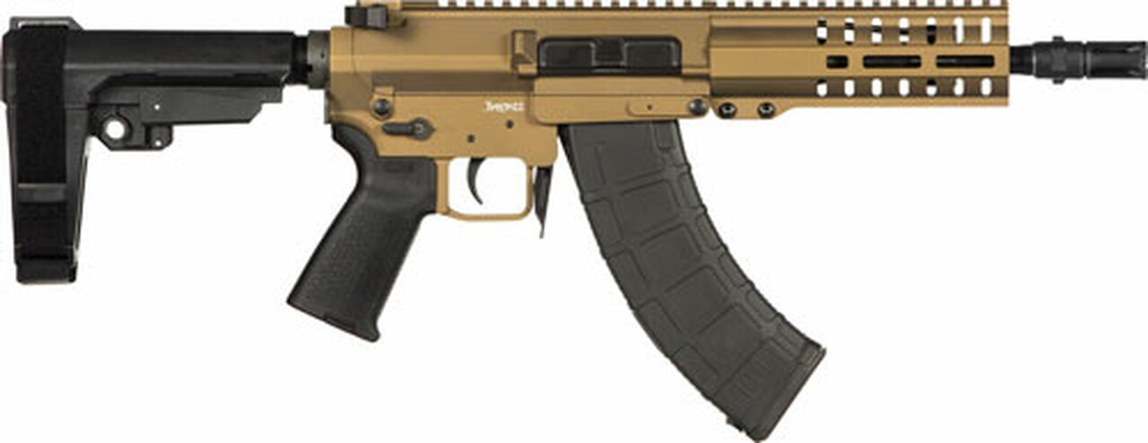 Image of CMMG Banshee 300 Pistol MK47 7.62x39mm, 8" Barrel, Burnt Bronze, 30rd