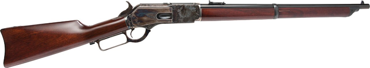 Image of Cimarron 1876 Crossfire Carbine 45-60 Win, 22" Barrel, Color Case Frame