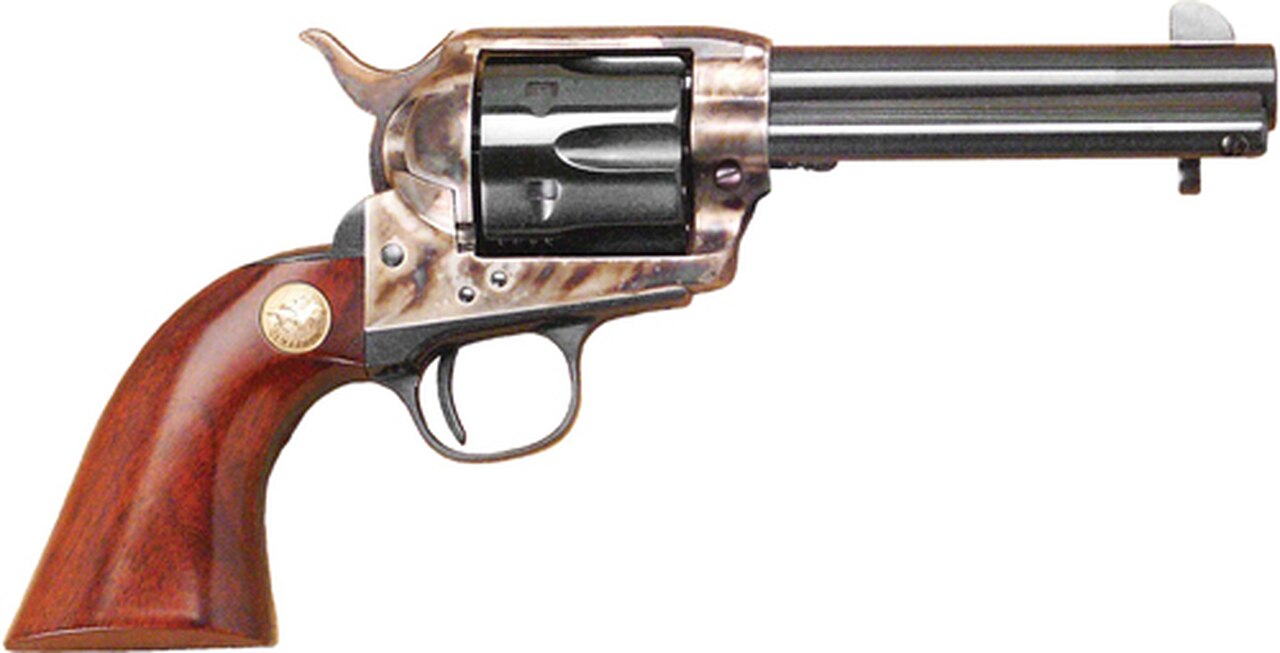 Image of Cimarron Firearms Model P .44 Special Pre-War 4.75" Barrel Standard Blue Finish Walnut Grip