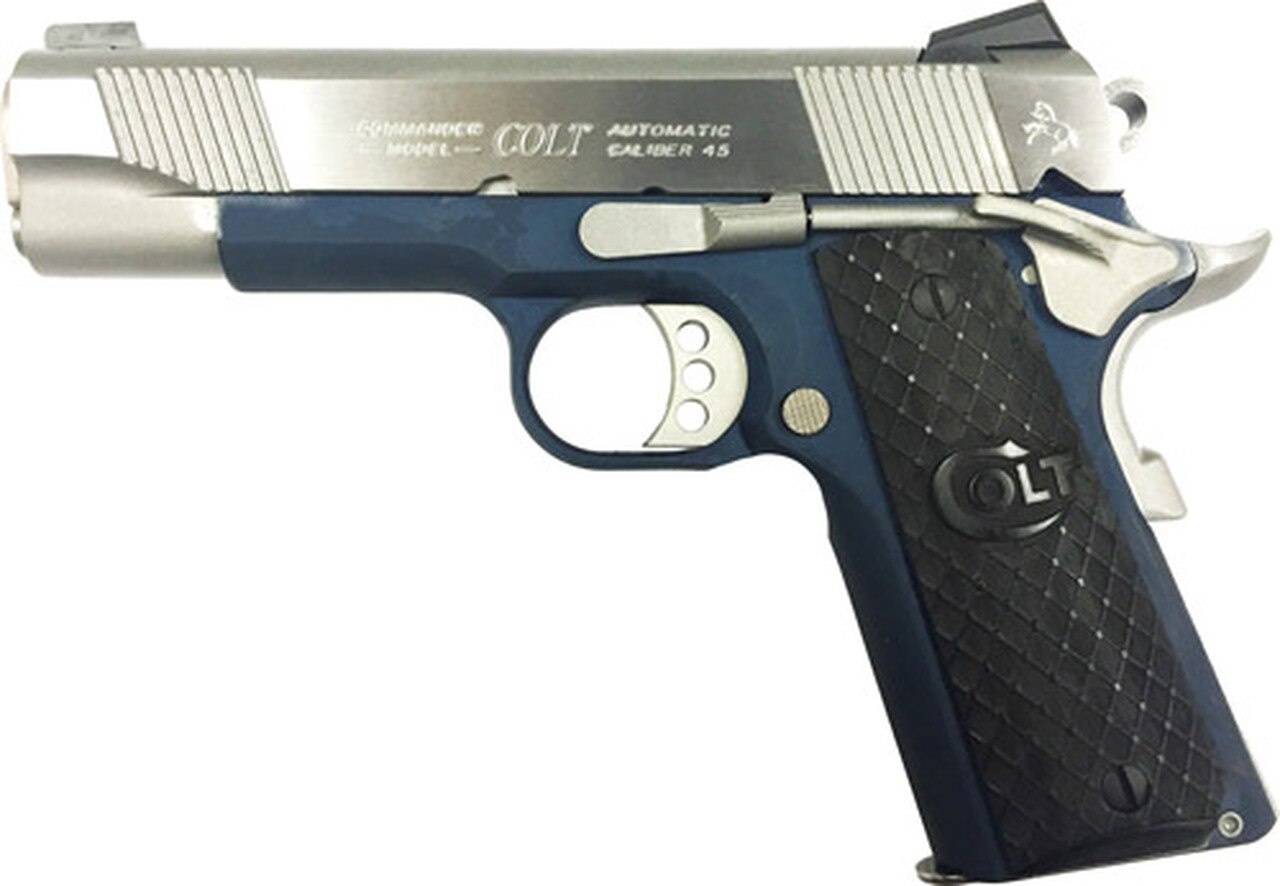 Image of Colt XSE Commander Lightweight 45 ACP 4.25" Barrel, Double Diamond Rosewood, 8rd