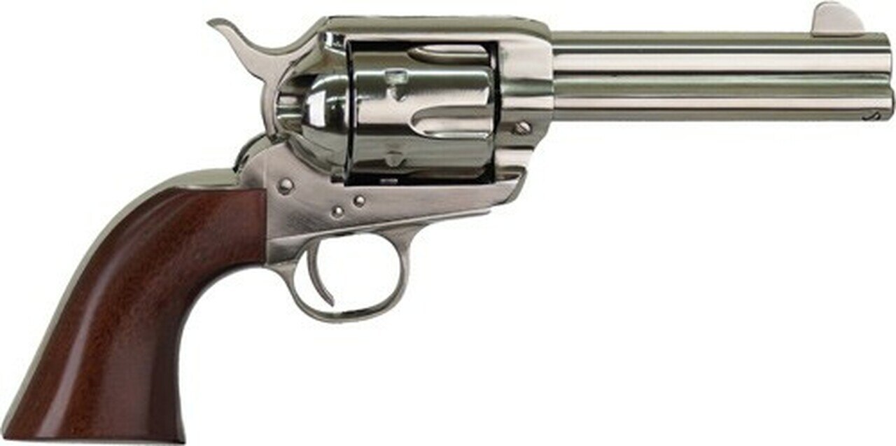 Image of Cimarron Pistolero 22 LR, 4 3/4" Barrel, Nickel